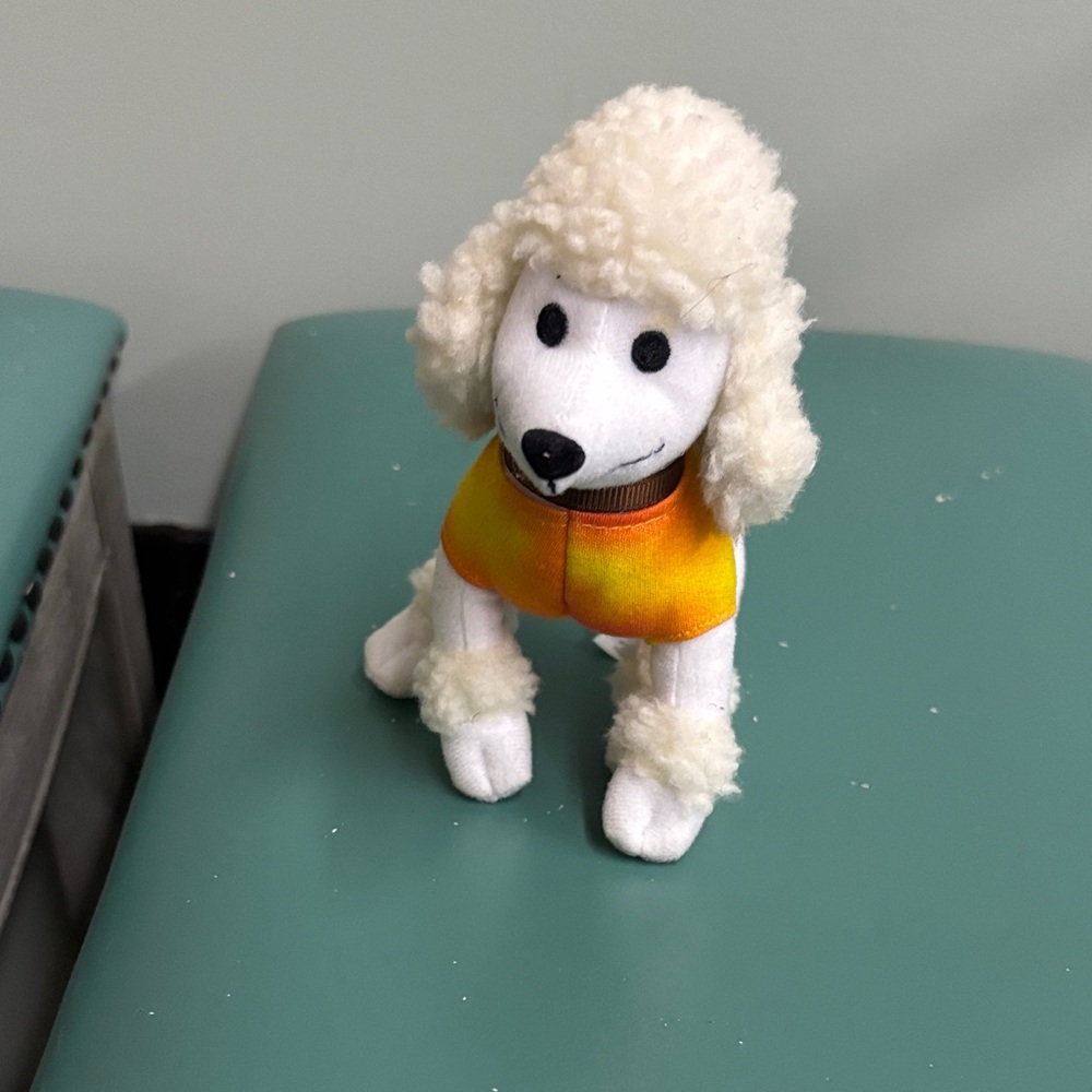 American Girl Julie’s Poodle with Yellow Sweater (Retired 2017)